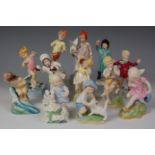A set of twelve Royal Worcester porcelain figures,