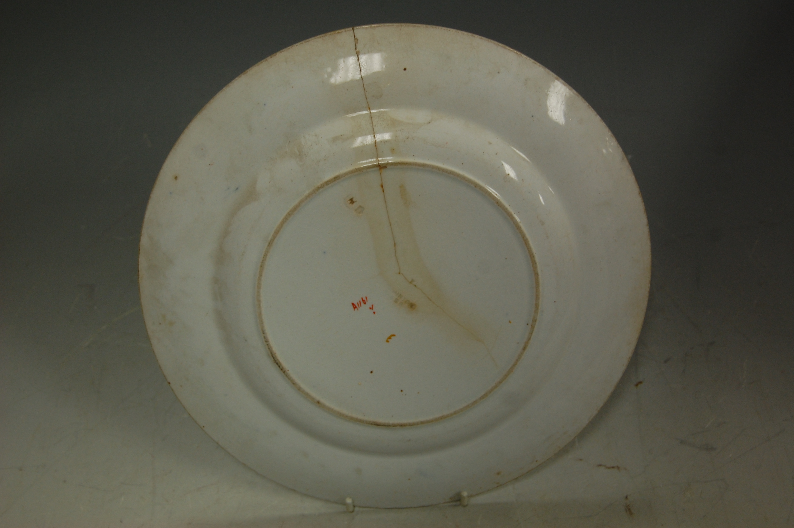A box of miscellaneous china to include a large Adams Calyx ware bowl in the Chinese style, - Image 8 of 10
