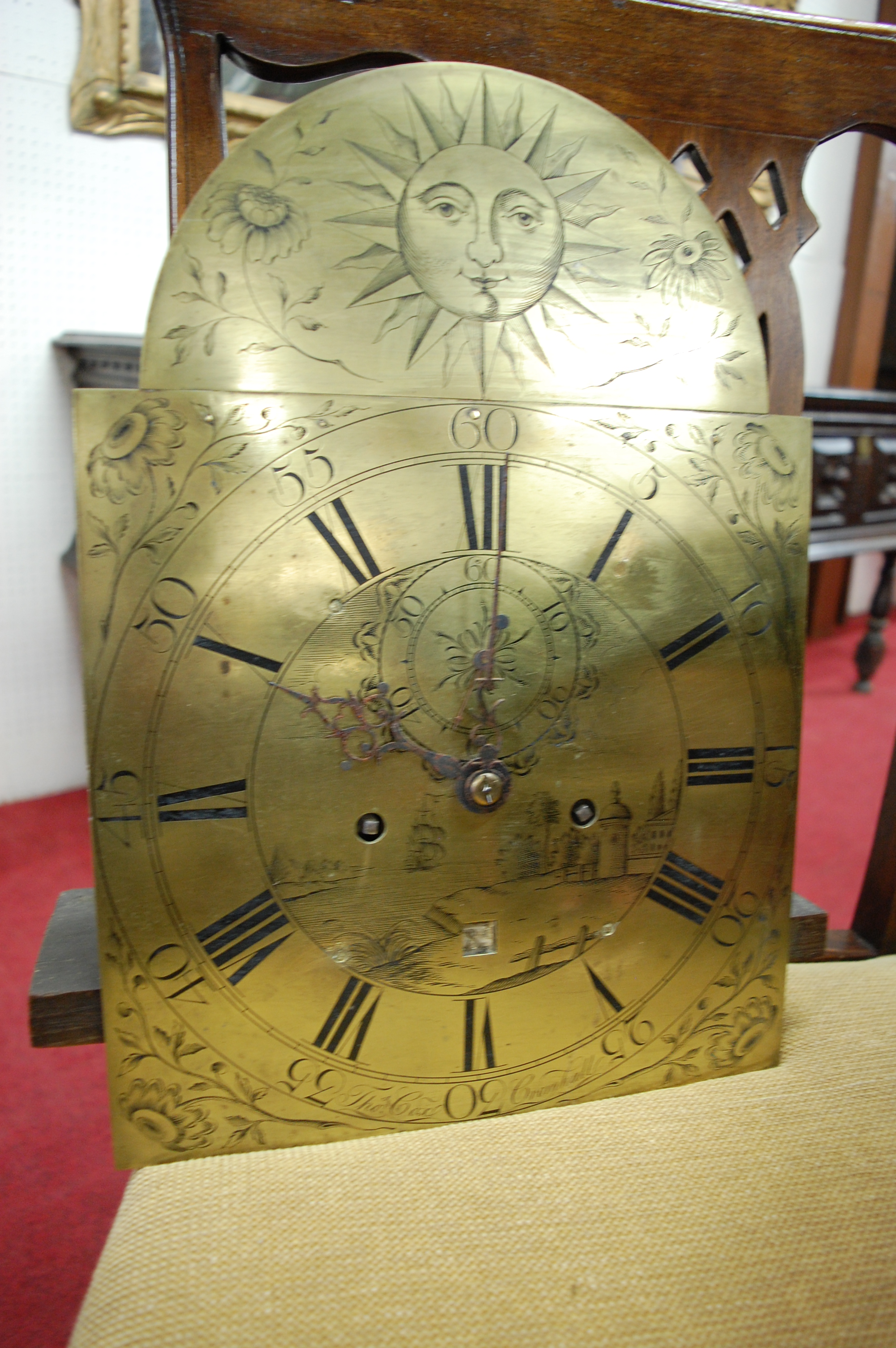 Thomas Cox of Cromhall early 18th century walnut cased longcase clock, - Image 12 of 15