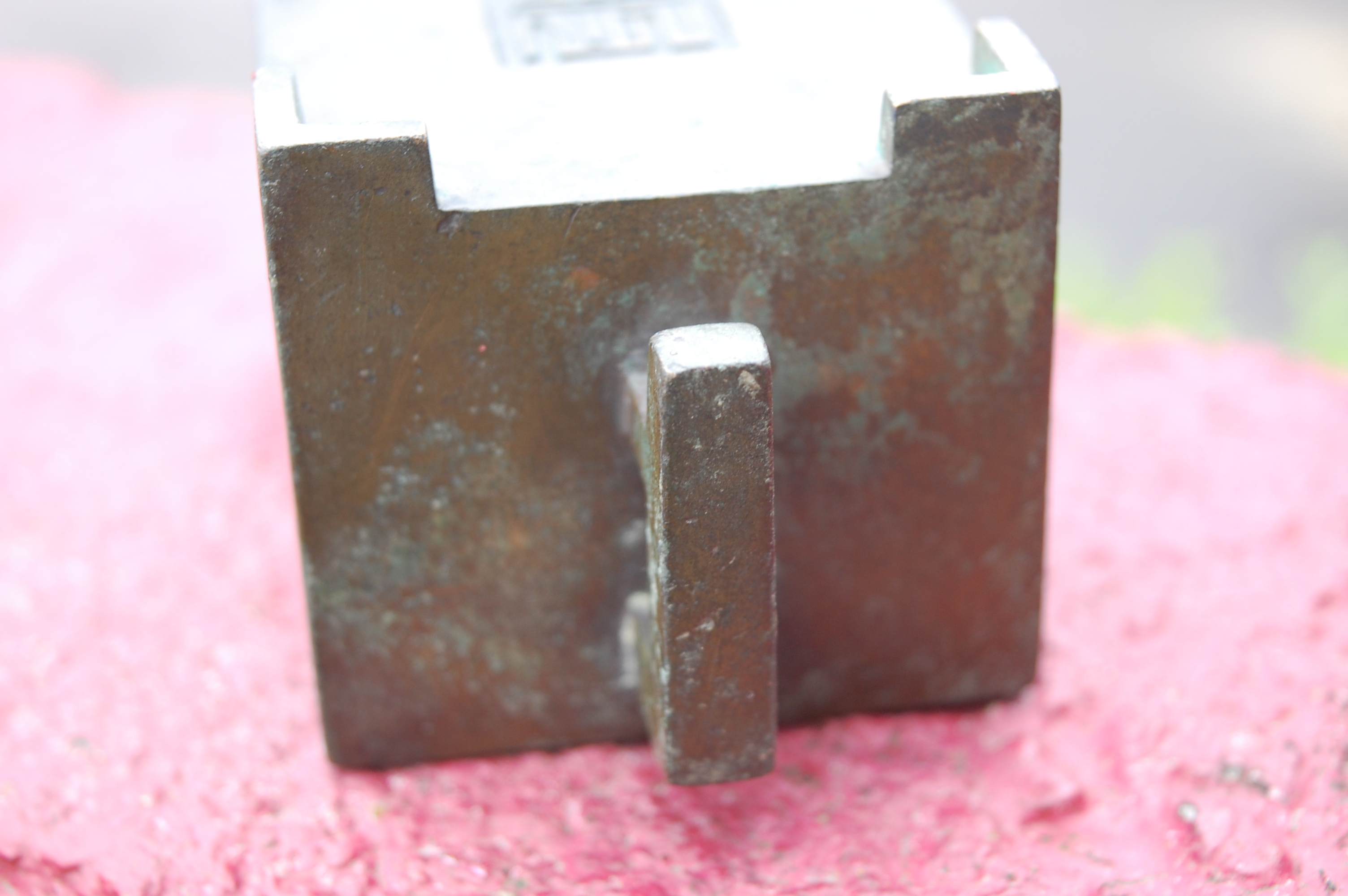 A Chinese bronze rectangular censor, having twin square handles and raised on low feet, - Image 13 of 13