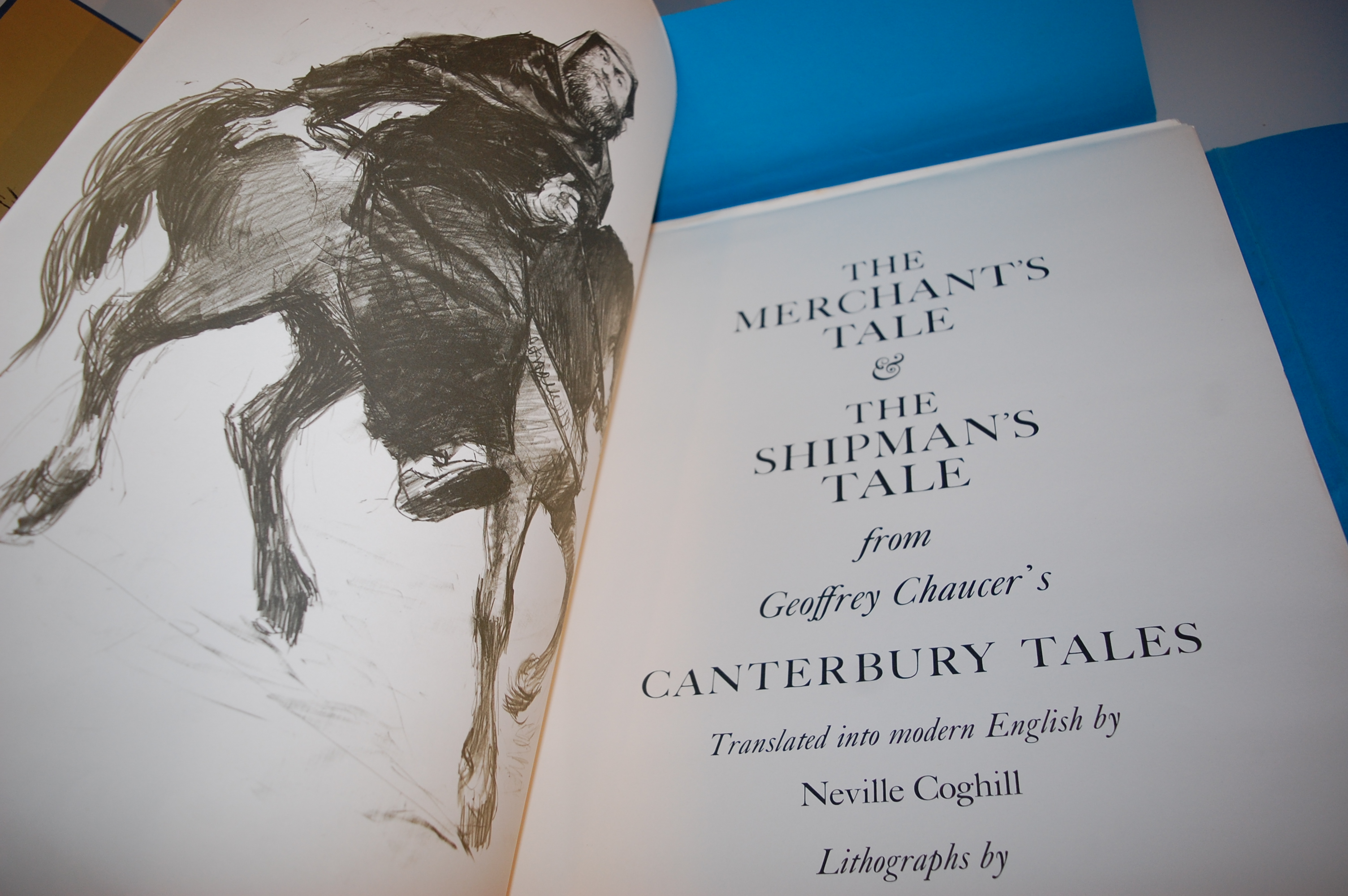 CHAUCER Geoffrey, The Merchant's Tale and the Shipman's Tale, trans. - Image 3 of 5