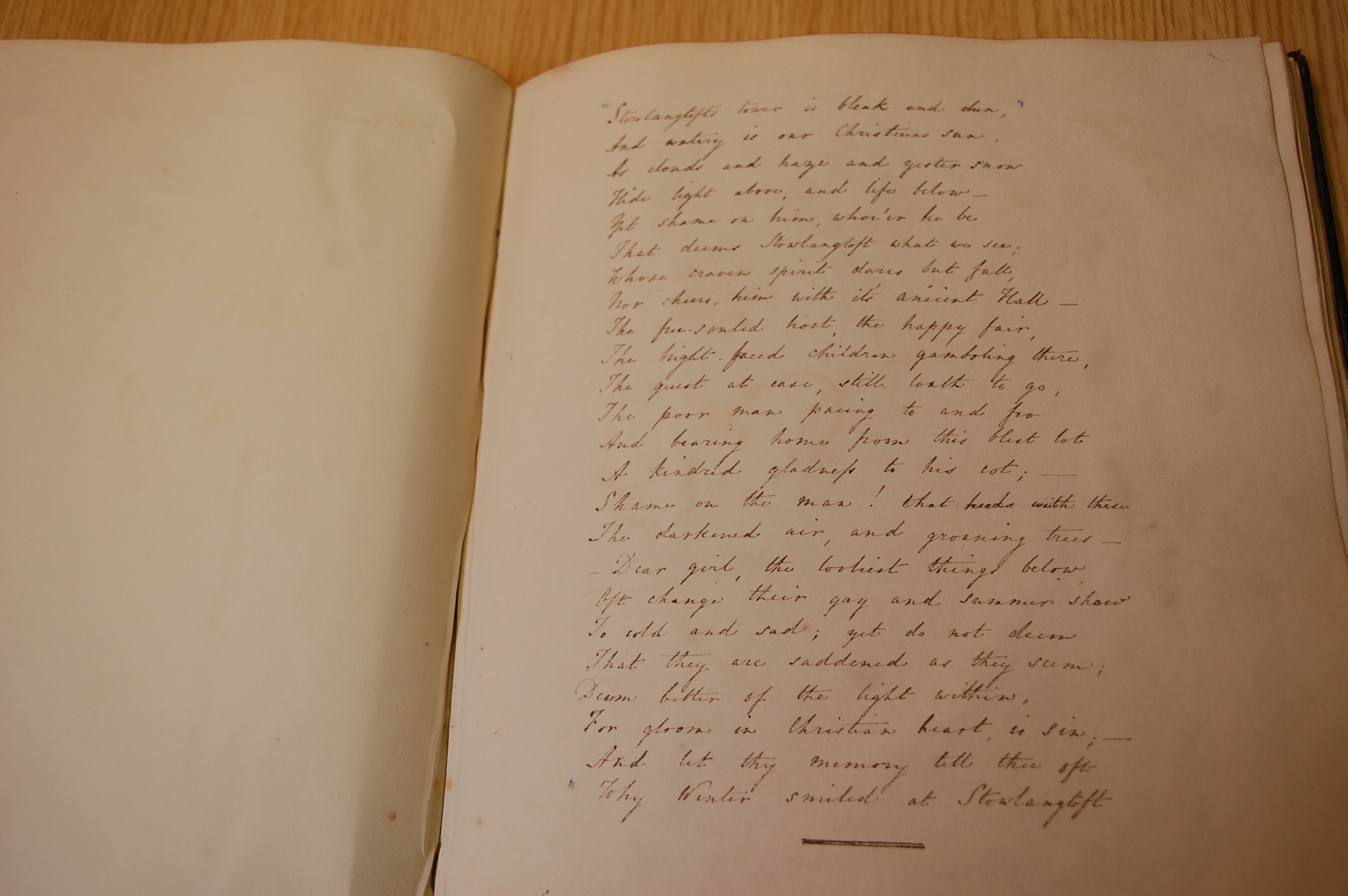 19th century 4to album containing manuscript entries, watercolour and pencil sketches, - Image 8 of 25