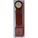Robertson of Edinburgh circa 1830 mahogany longcase clock,