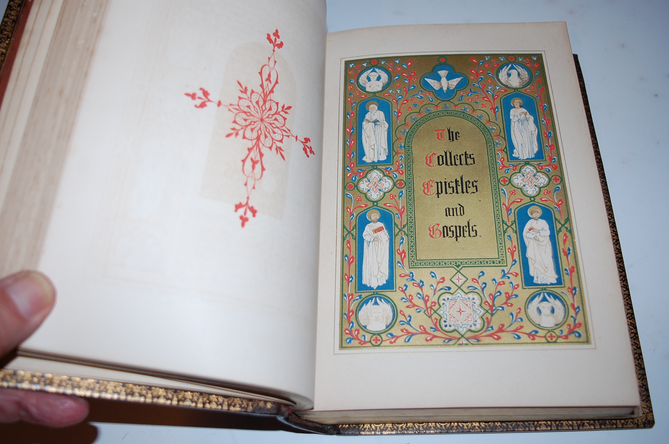 Book of Common Prayer, London, John Murray 1845, large 8vo, full embossed decorative leather, - Image 4 of 6