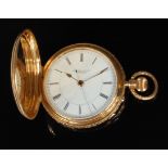 Thomas Russell & Son of Liverpool 18ct gold cased gents full hunter pocket watch,