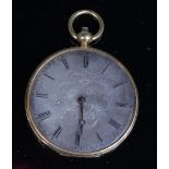 Jean-Francois Vautte & CCE of Geneva yellow metal cased gents open faced pocket watch,