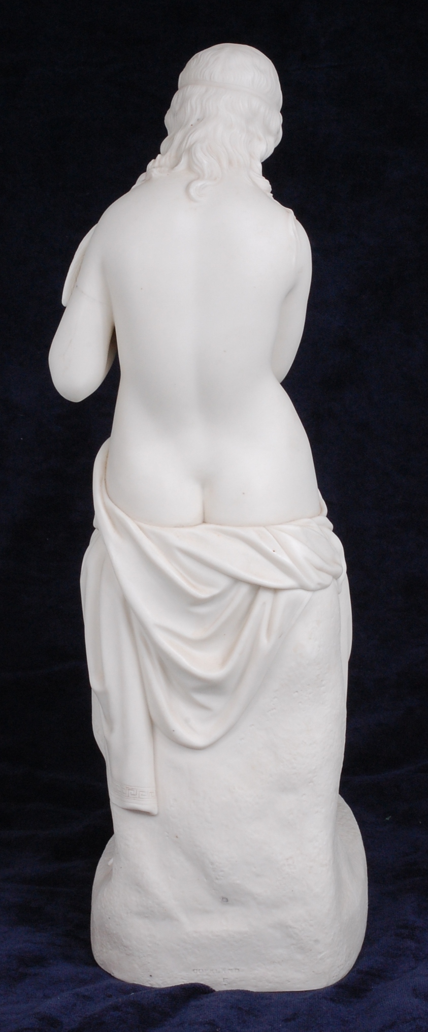 A Copeland Art Union of London Parian figurine 'Innocence', stamped to the plinth, h. - Image 4 of 4