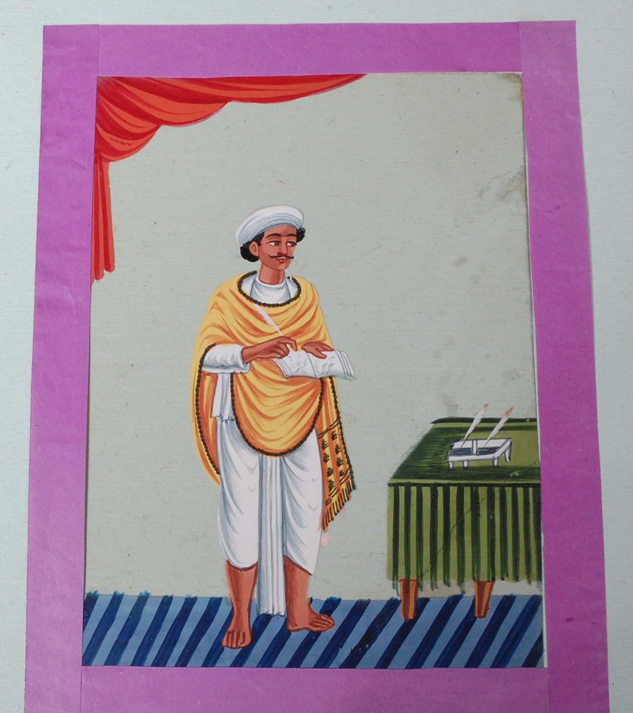 Mid-20th century Indian school - An album of 17 figure subjects featuring trades and occupations, - Image 3 of 4