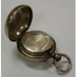 A Victorian silver sovereign case, maker Henry Williamson Ltd, Birmingham 1901, 16.