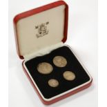 Great Britain, 1924 maundy money set, George V, rev.