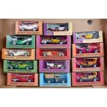 14 boxed Matchbox Models of Yesteryear, all in wood grain H or G type boxes,