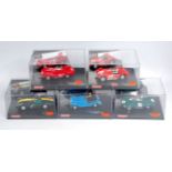 Carrera Evolution 1/32nd scale Slot Car Racing Group, 5 plastic cased examples to include No.