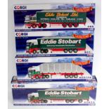 Corgi Hauliers or Renown 1/50th scale Road Transport Group, 4 Eddie Stobart Examples,
