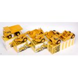 NZG 1/50th scale Caterpillar Construction Group, 4 boxed examples to include No.