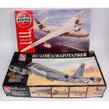 Aircraft and Ship Kit Group, mixed scale, 5 boxed examples, all appear as issued,