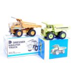 Conrad 1/50th scale Dresser and Euclid Dump Truck Group, 2 boxed examples to include No.