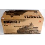 Taigen Military Affairs Model Series, 1/16th scale Remote Control model of a Tiger 1 Tank, 2.