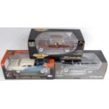 3 boxed 1/18th scale American Muscle and Highway 61 diecast vehicles,