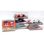 Ninco 1/32nd scale Slot Car Racing Group, 8 plastic cased examples to include BMW LM V12 "Fina", No.