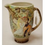 A Beswick Midsummer Night's Dream relief decorated jug