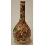 A Japanese Taisho period bottle vase,