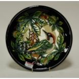 A Moorcroft Ingleswood pattern plate designed by Philip Gibson, impressed mark verso, dia.