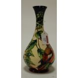 A modern Moorcroft vase in Inglewood pattern designed by Philip Gibson impressed mark verso,
