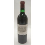 Chateau Lafite Rothschild 1975, Pauillac, one bottle, provenance ex-Rushbrooke Estate,