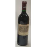 Chateau Lafite Rothschild 1989, Pauillac, one bottle, provenance ex-Rushbrooke Estate,