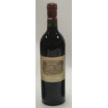 Chateau Lafite Rothschild 1989, Pauillac, one bottle, provenance ex-Rushbrooke Estate,