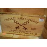 Chateau Saint-Pierre Grand Cru Classe 1995, St Julien,