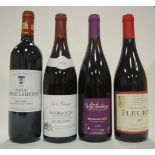 Bourgogne, Cotes Chalonnaise 2008 les Millieres, 3 bottles; Gravallon Beaujolais 2007,