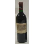 Chateau Lafite Rothschild 1989, Pauillac, one bottle, provenance ex-Rushbrooke Estate,