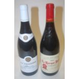 La Madone Fleurie, 2009, 3 bottles, and La Barque Vieille Cotes du Rhone 2001,