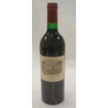 Chateau Lafite Rothschild 1983, Pauillac, one bottle, provenance ex-Rushbrooke Estate,