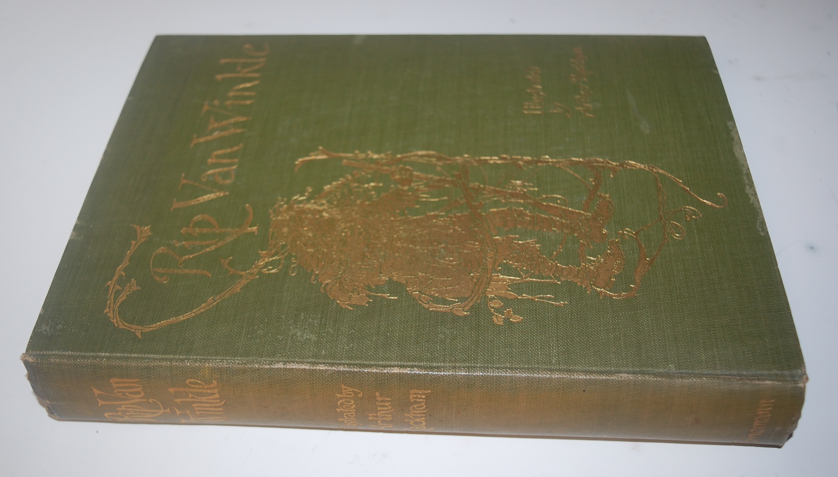 RACKHAM Arthur illustrations, Rip Van Winkle, Heinemann 1910, 4to cloth,