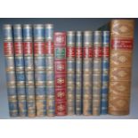 WILLIAMSON Henry, 5vols, uniform half calf; CORBETT Jim, 5vols, India, Big Game etc,