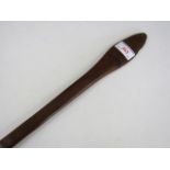 An antique Australian aboriginal / ethnic woomera or spear thrower, 70 cm