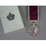 A George VI Regular Army Long Service and Good Conduct Medal to 5877779 Cpl A Ball, Northamptonshire