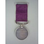 A Victorian Army Long Service and Good Conduct Medal impressed 1170, Pte C Sage, 50th Foot