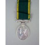 A George VI Territorial Efficiency Medal to 907041 Gnr J P Key, RA