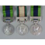 A George V India General Service Medal with Waziristan 1921-24 clasp to 219 Sep Chuhura Singh, 1-