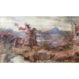 W. M. Stewart (19th Century) Claverhouse and Dragoons, historical battle scene depicting John Graham