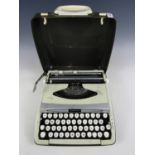 A Zephyr portable typewriter