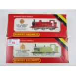 Two boxed Hornby locomotives, including tank and ginty