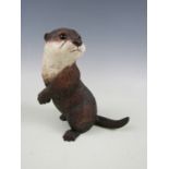 A Border Fine Arts figurine Otter Kit BO922