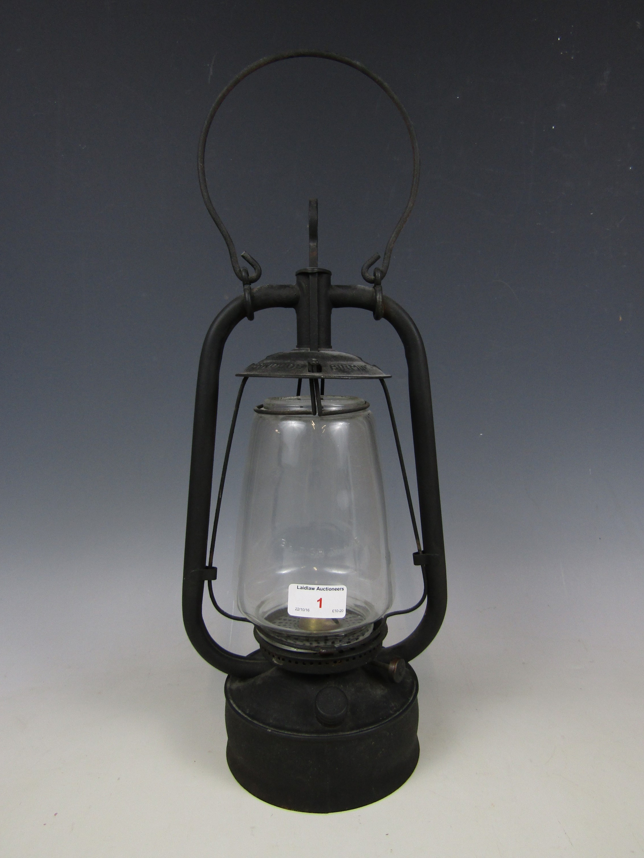 A Sherwoods of Birmingham storm lantern