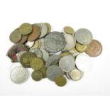 An Austrian token and a selection of coins