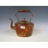 A copper kettle