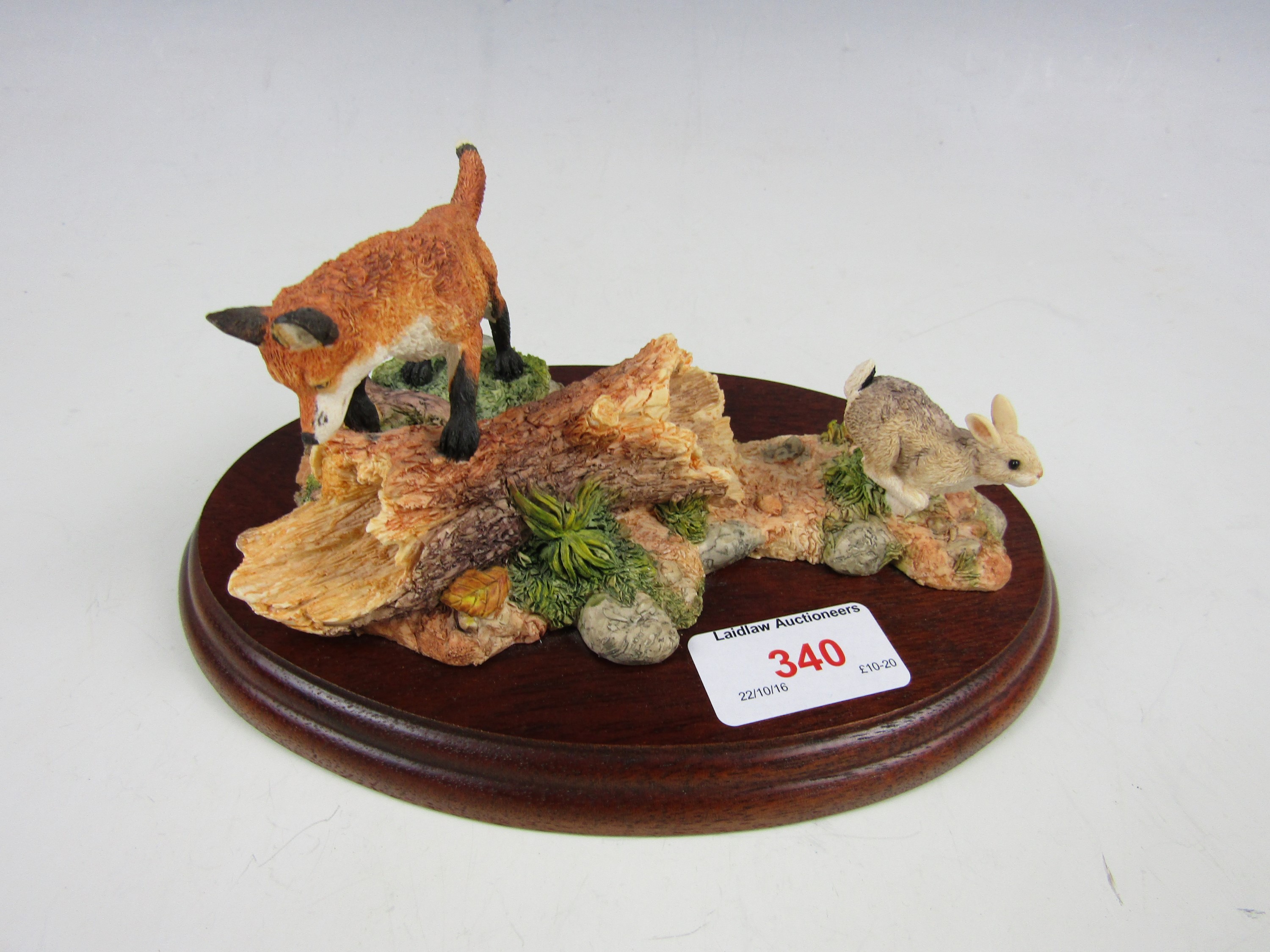 A Border Fine Arts figurine Out Foxed FT02